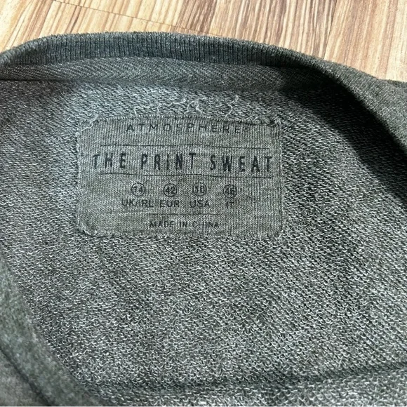 Atmosphere The Print Sweat Sweatshirt Printed “everything is amazing” Size 10 - Picture 5 of 6